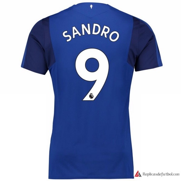Camiseta Everton Primera equipación Sandro 2017-2018
